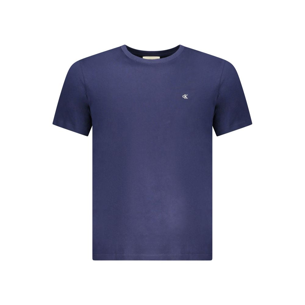 Calvin Klein Blue Cotton Men's T-Shirt