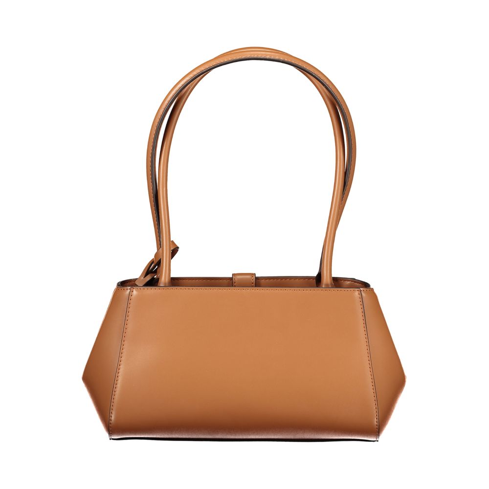 Guess Jeans Marrone Poliuretano Female Handbag