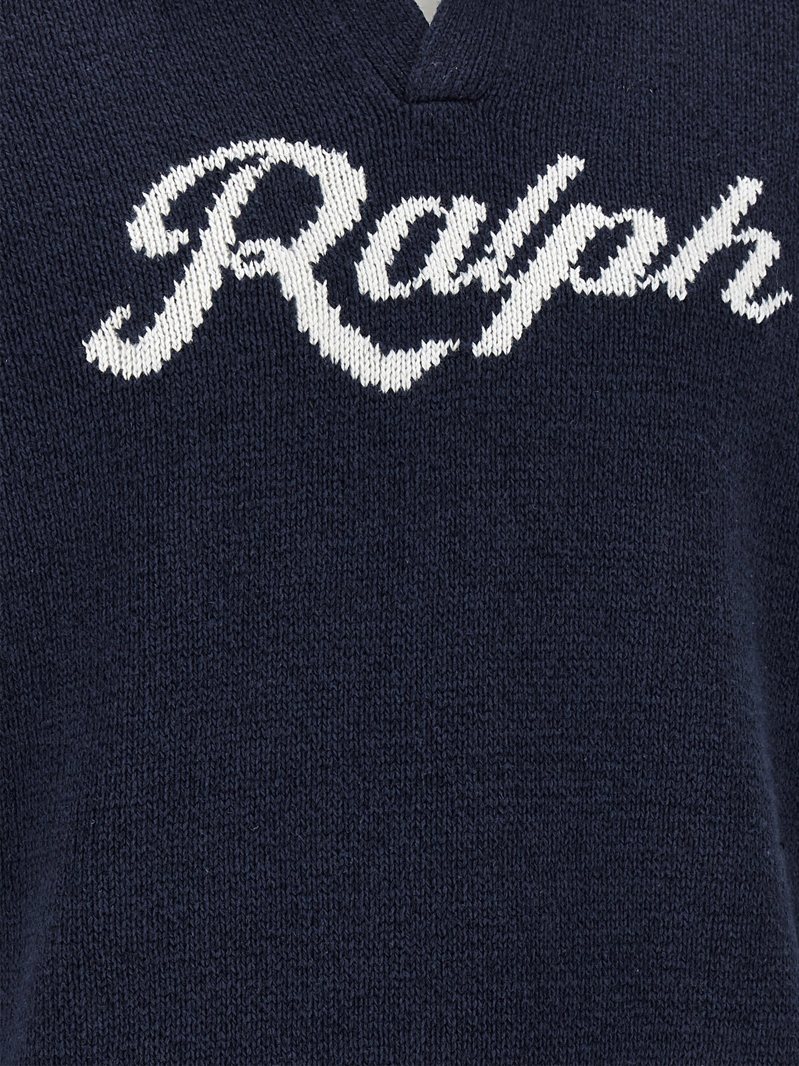 Polo Ralph Lauren Blue Linen Cardigan