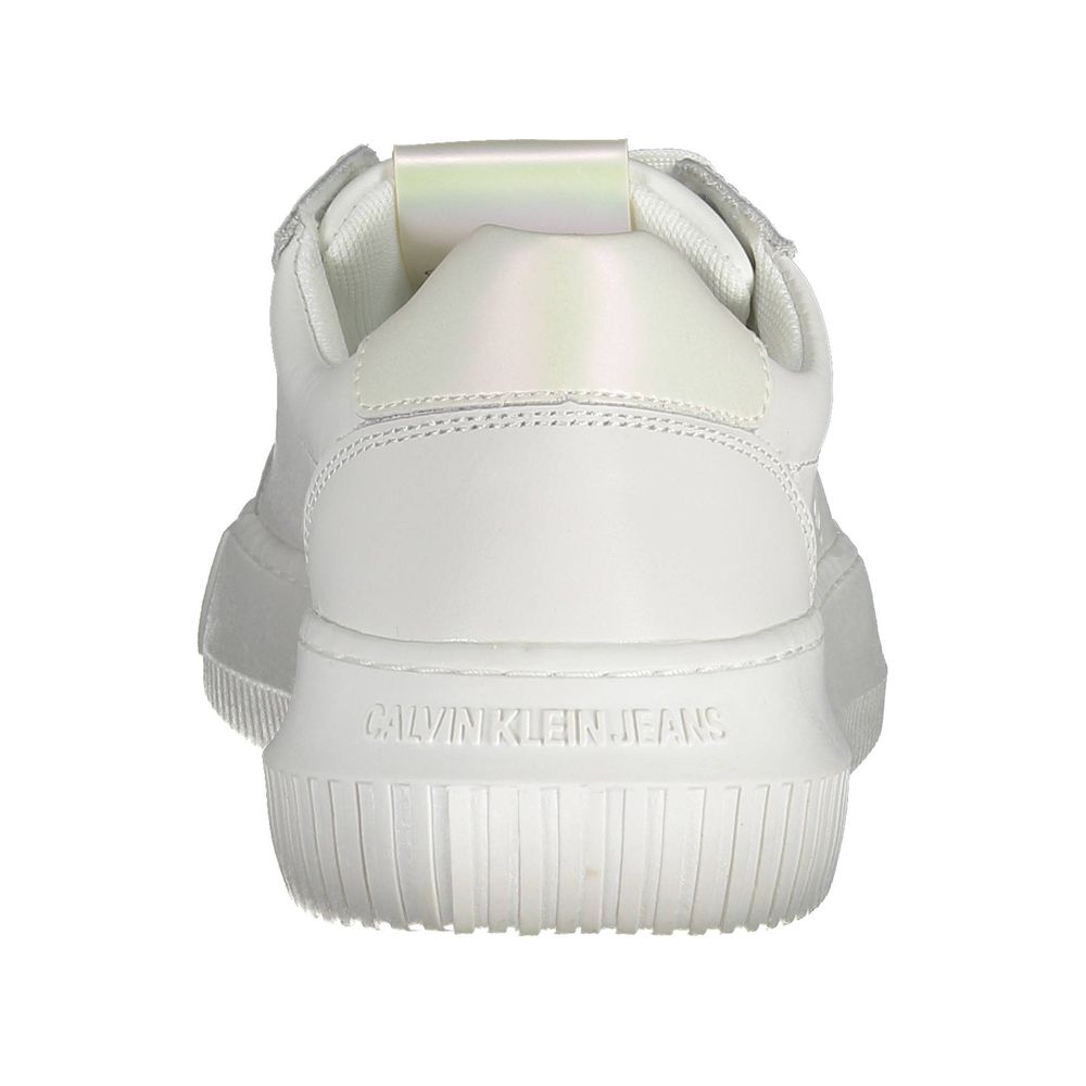 Calvin Klein Bianco Leather Women Sneaker