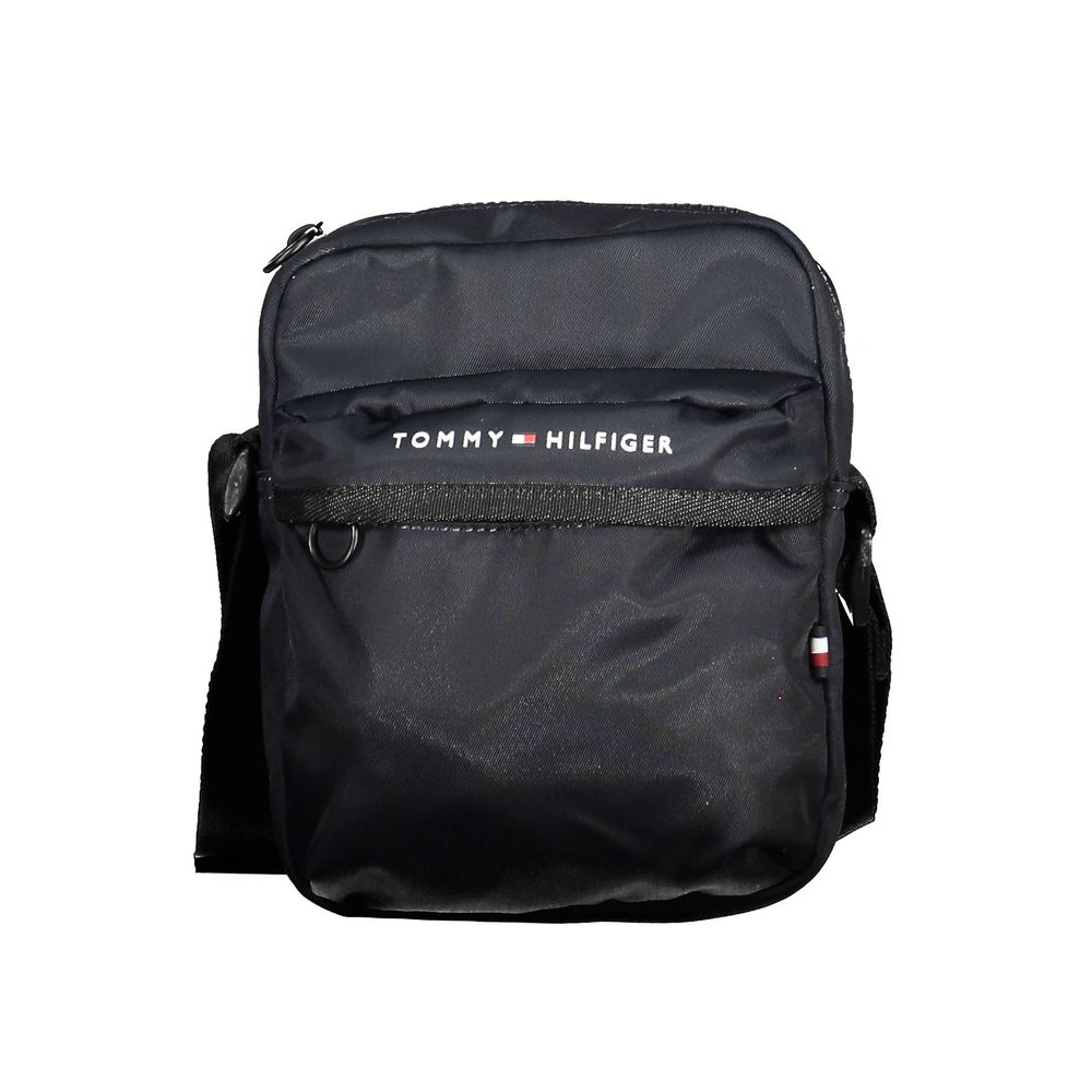 Tommy Hilfiger Blue Polyester Men's Shoulder Bag