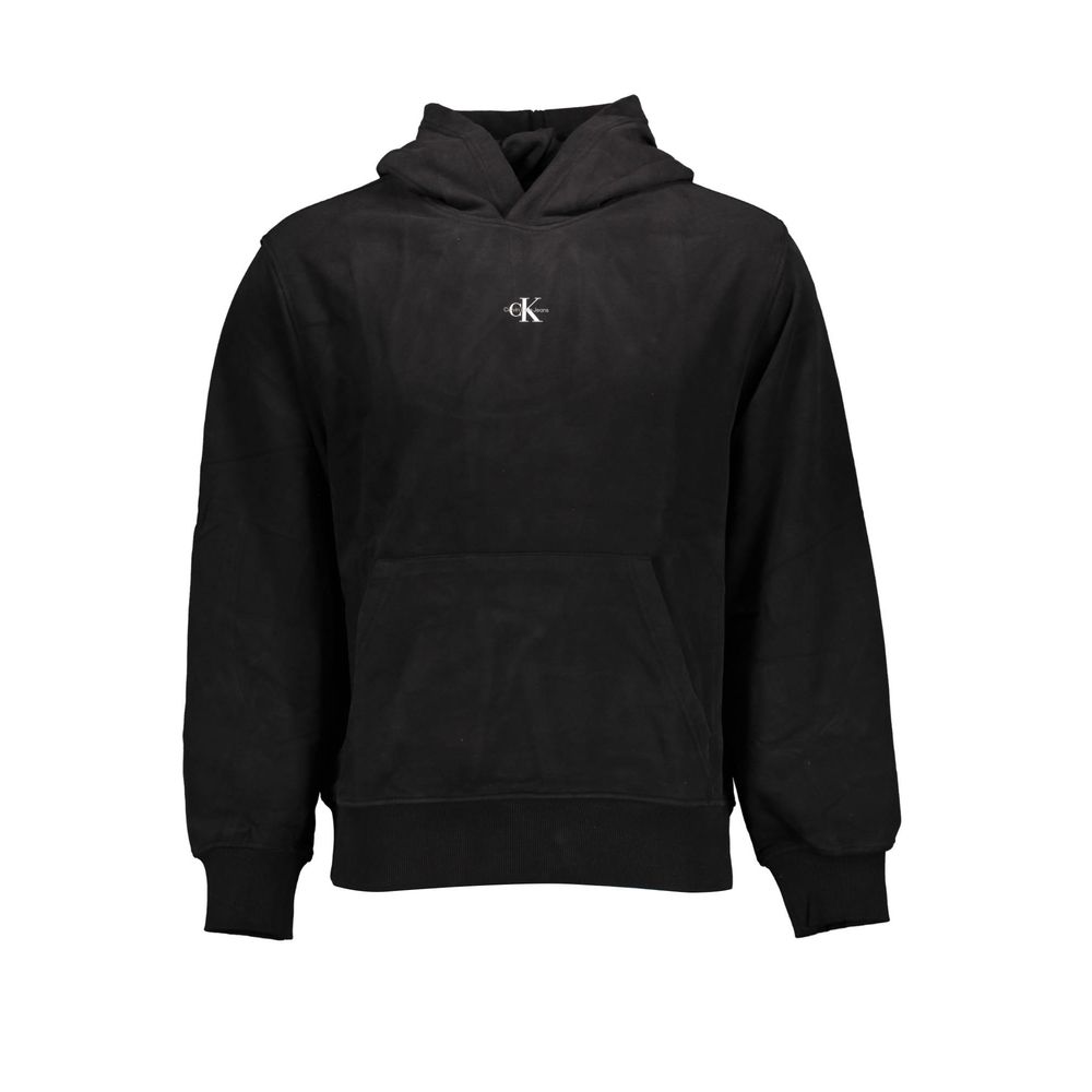 Calvin Klein Black Cotton Men's Hoodie