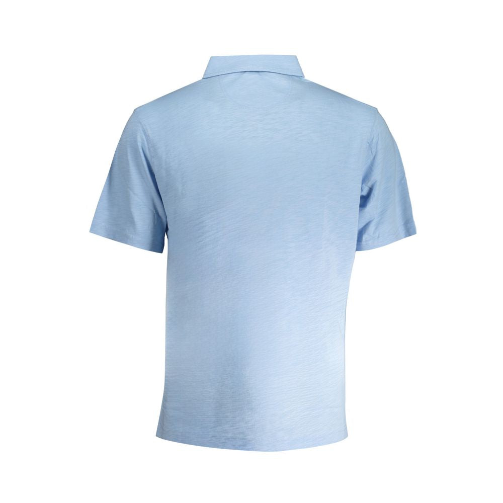 La Martina Azzurro Cotton Male Polo Shirt