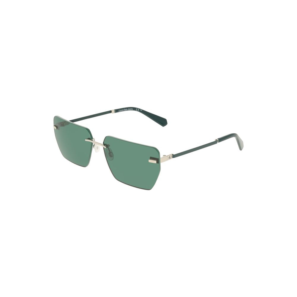 Calvin Klein Verde Metallo Mens Sunglasses