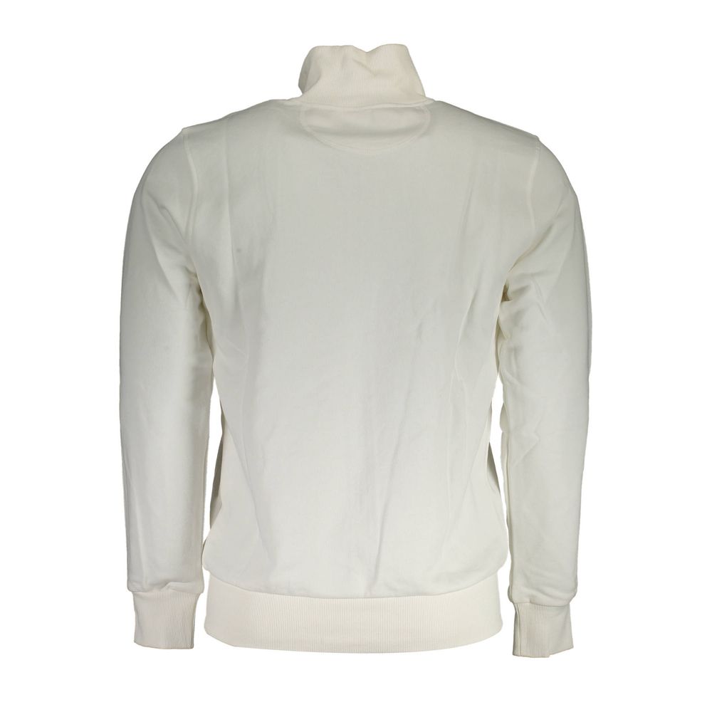 La Martina Bianco Cotton Mens Sweatshirt