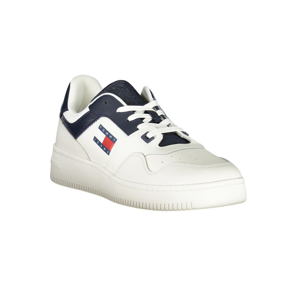 Tommy Hilfiger Blu Leather Men Sneaker