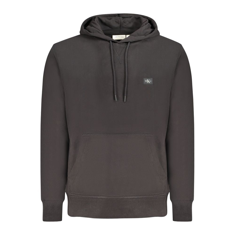 Calvin Klein Black Cotton Men's Hoodie