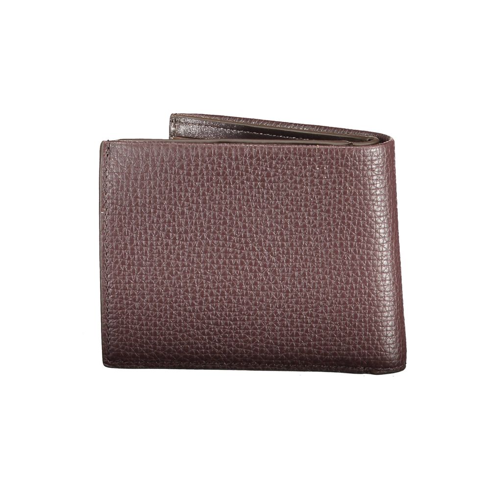 Calvin Klein Marrone Leather Men Wallet