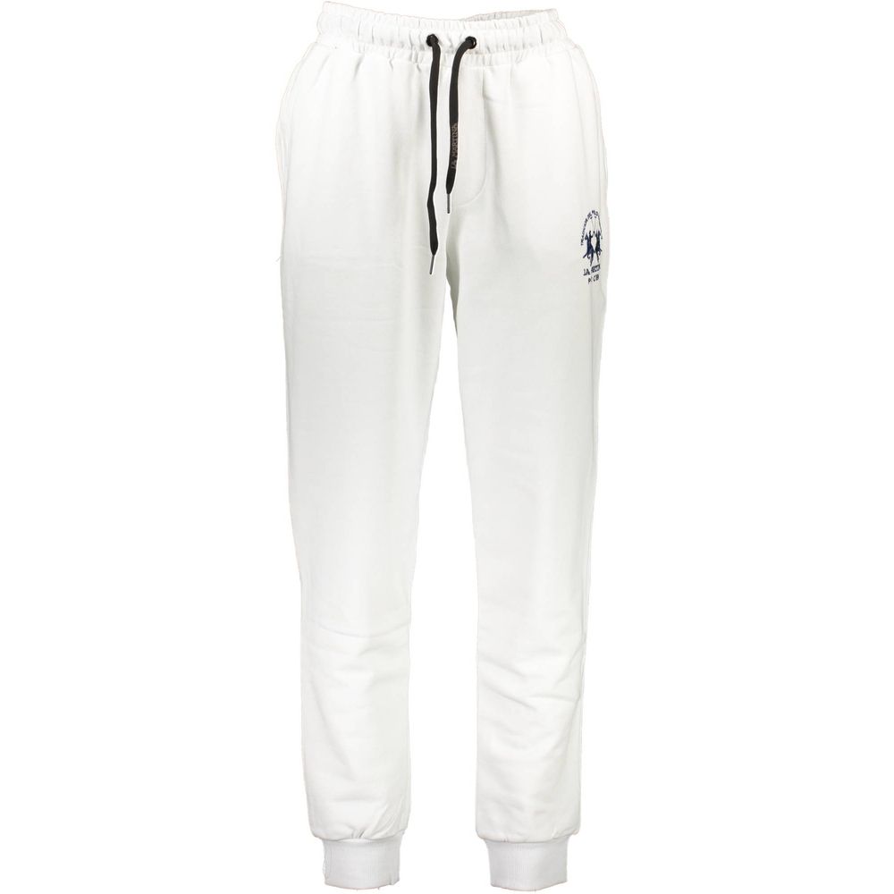 La Martina Bianco Cotton Men's Sweatpant