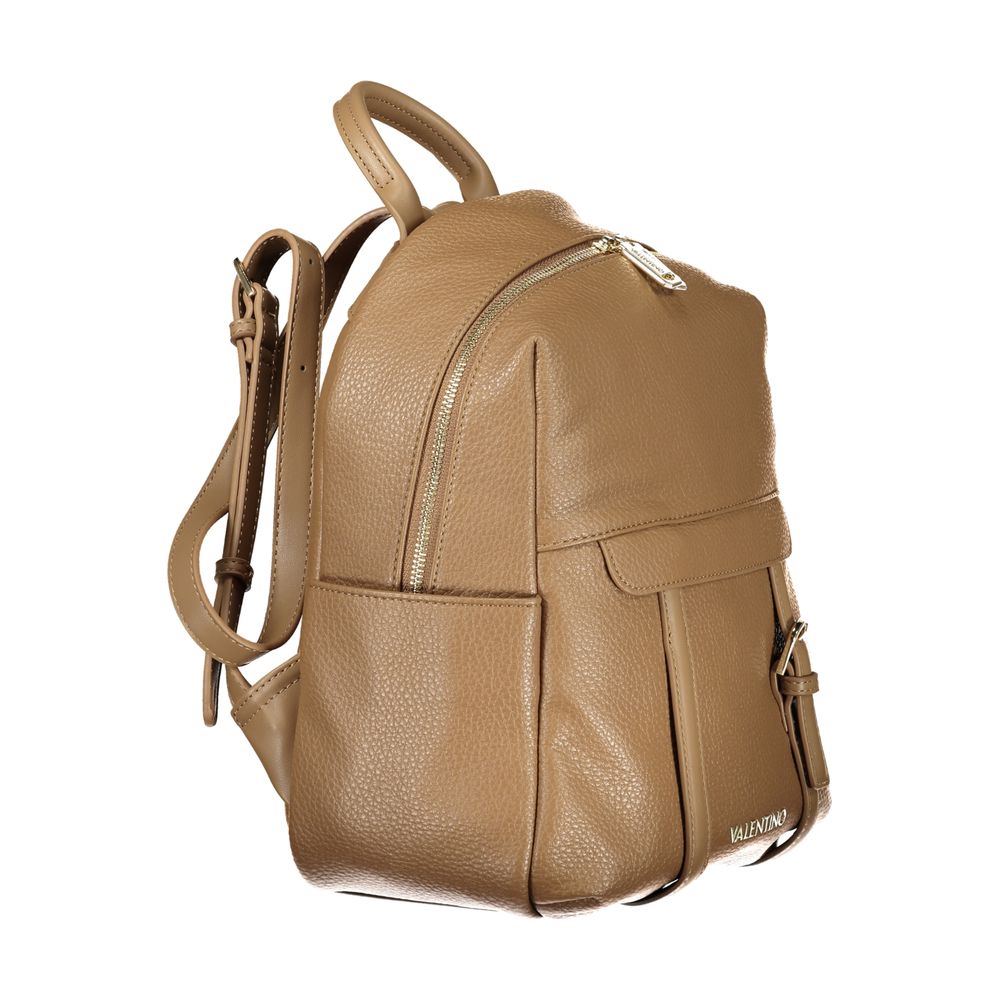 Marrone Poliuretano Womens Backpack