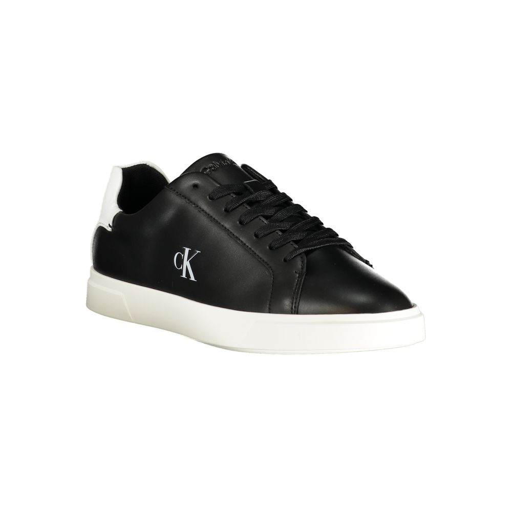 Calvin Klein Black Polyurethane Women Sneaker