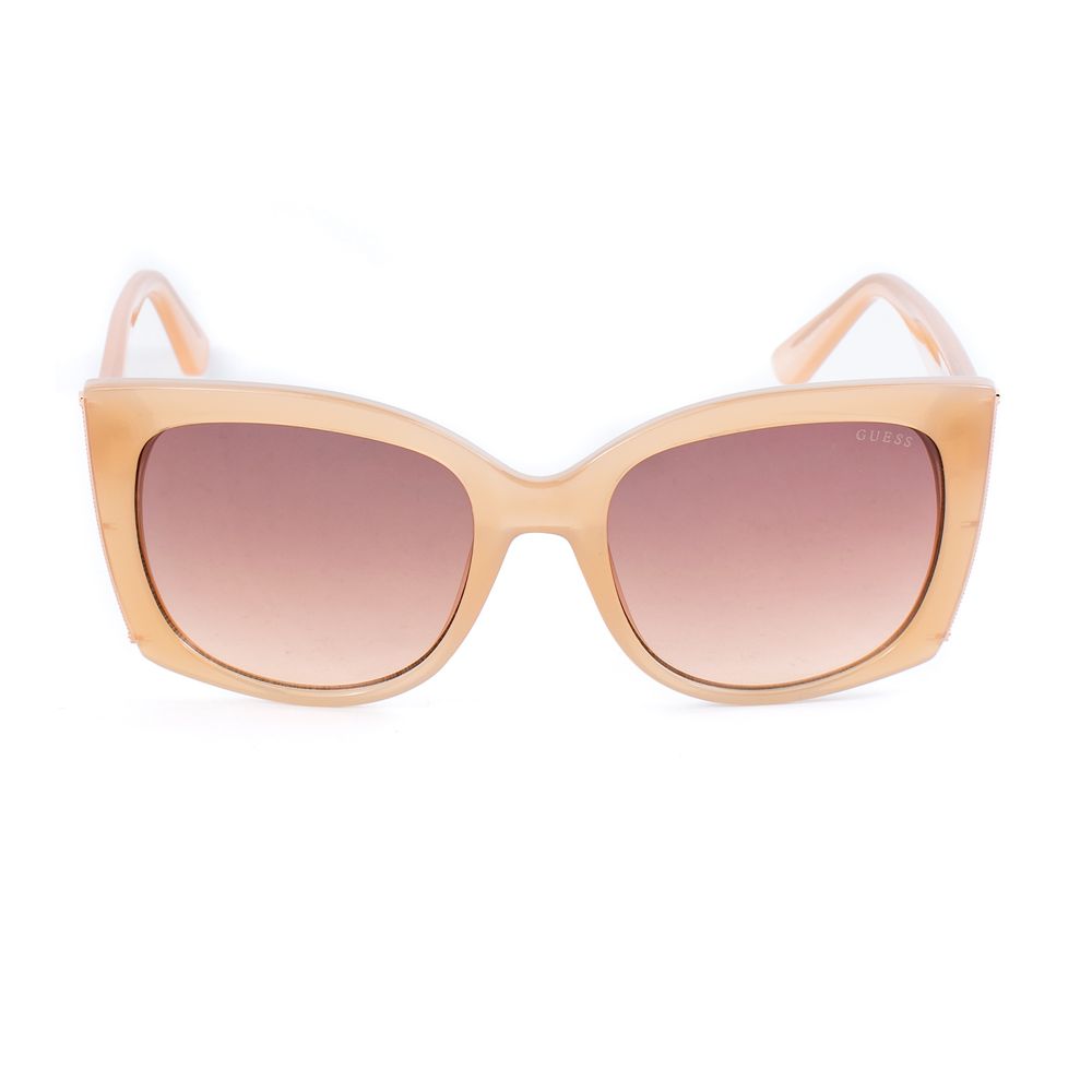 Guess Beige Resin Sunglasses