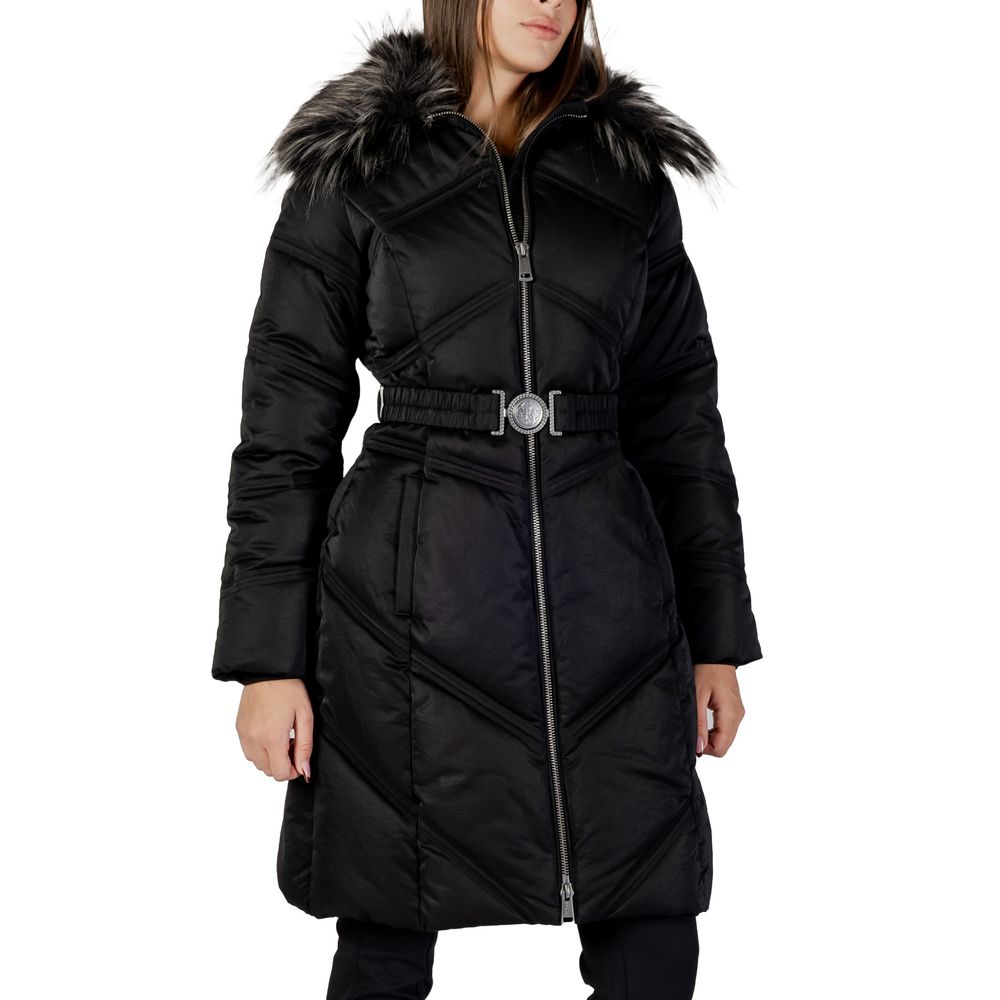 Guess Black Cotton Coat