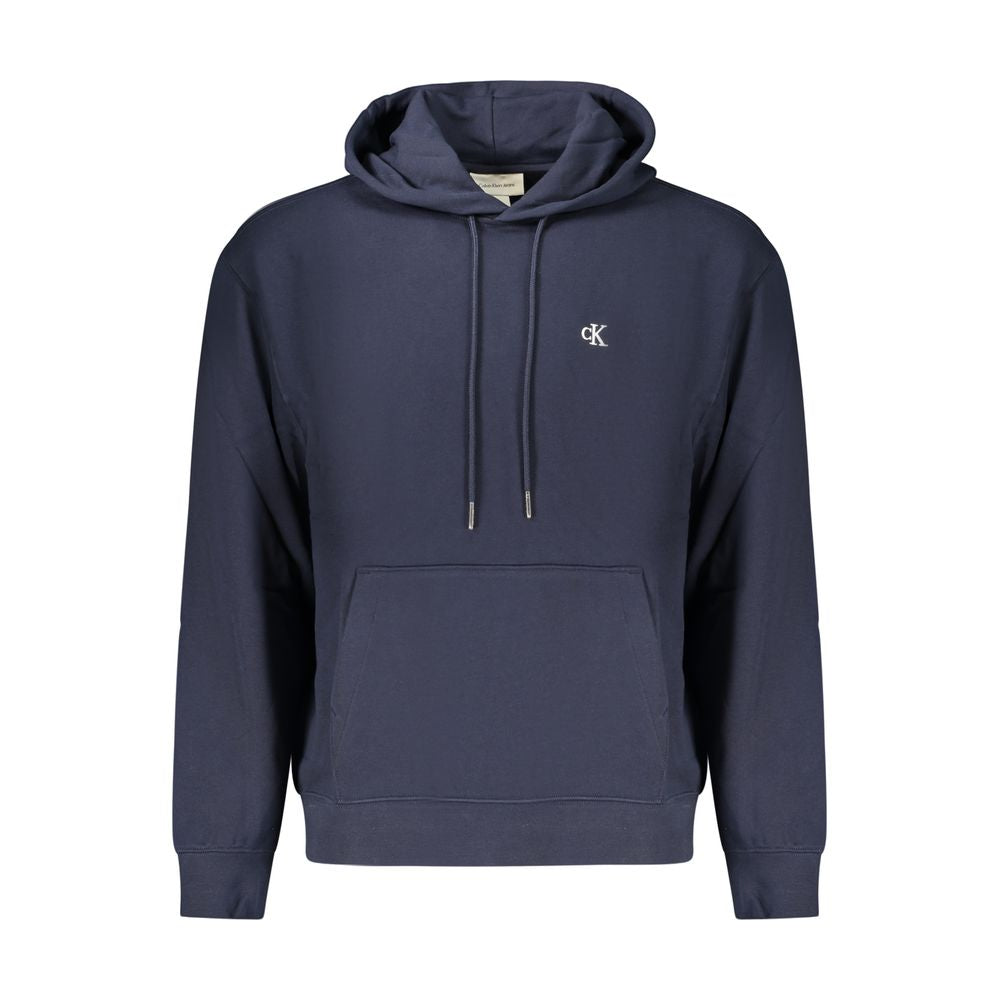 Calvin Klein Blue Cotton Men's Sweatshirt