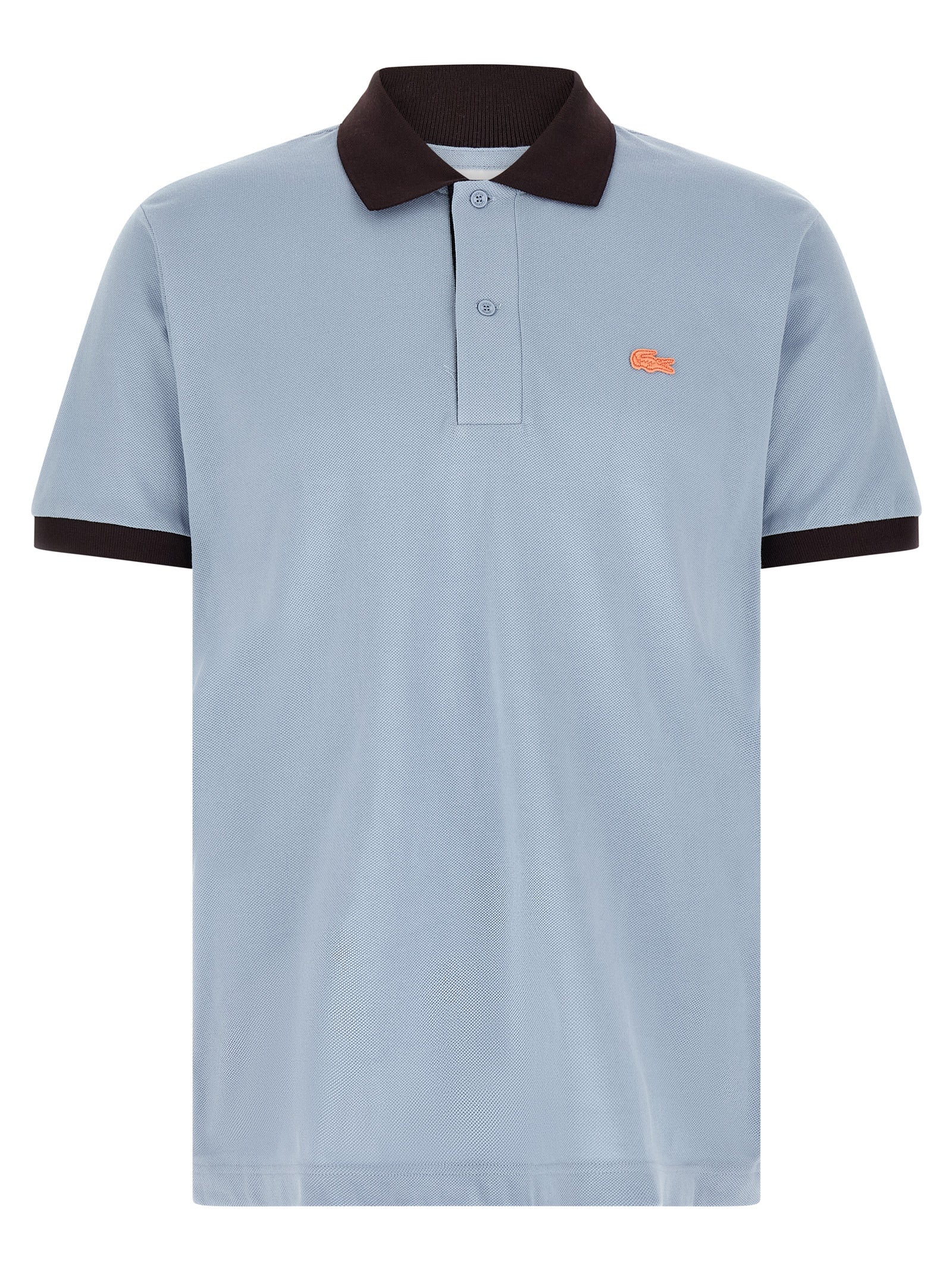 Lacoste Blue Cotton Polo Shirt