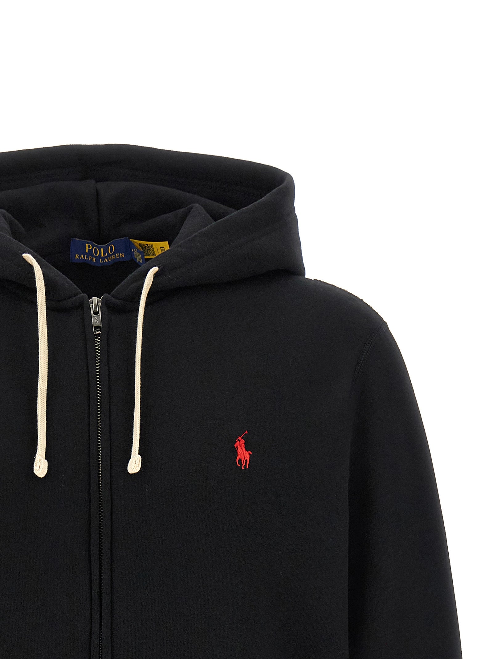 Polo Ralph Lauren Black Cotton Sweatshirt