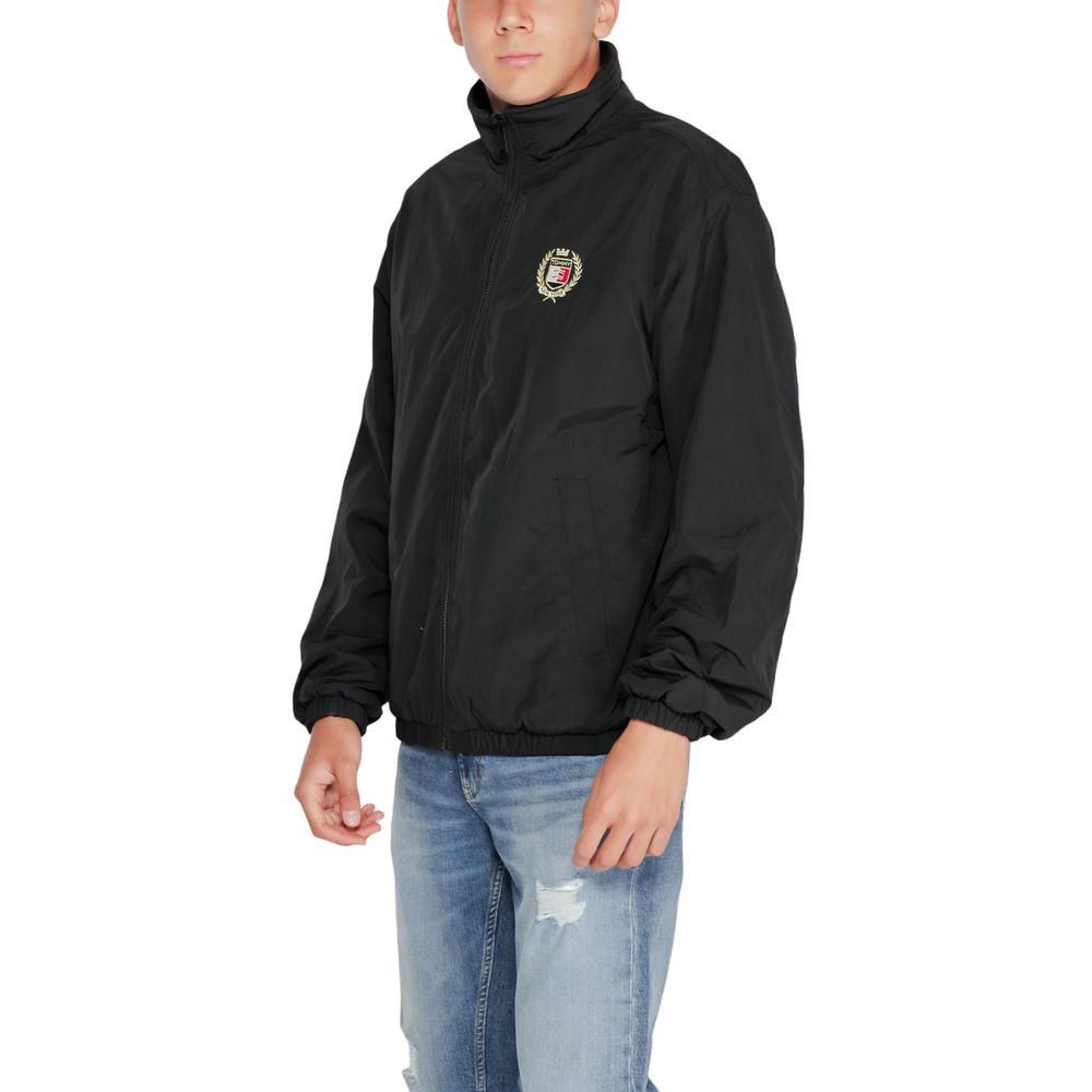 Black Recycled Polyester Shell Jacket
