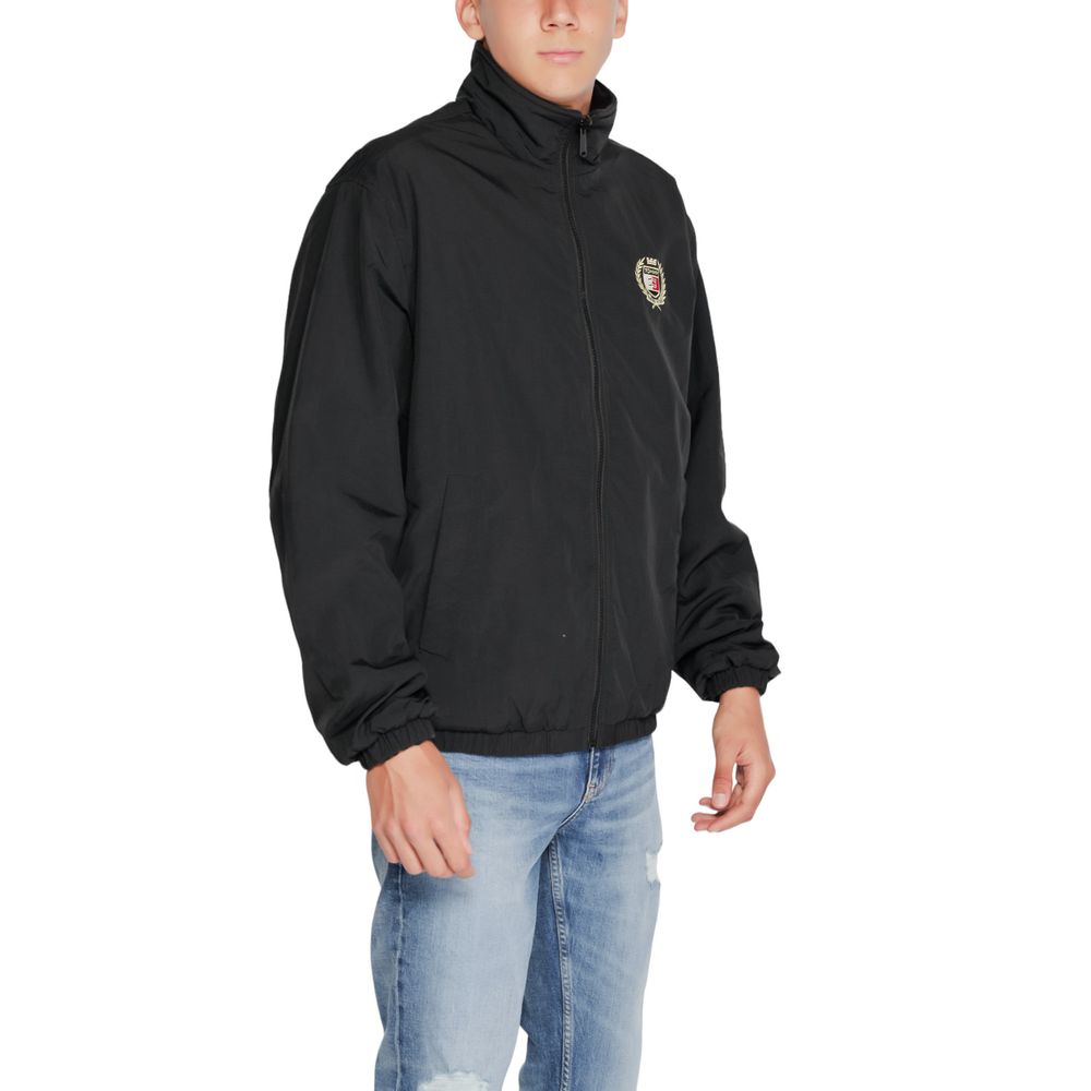 Black Recycled Polyester Shell Jacket