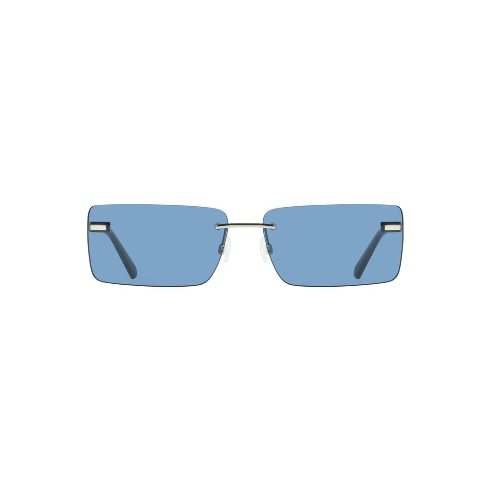 Blue Metal Women Sunglass