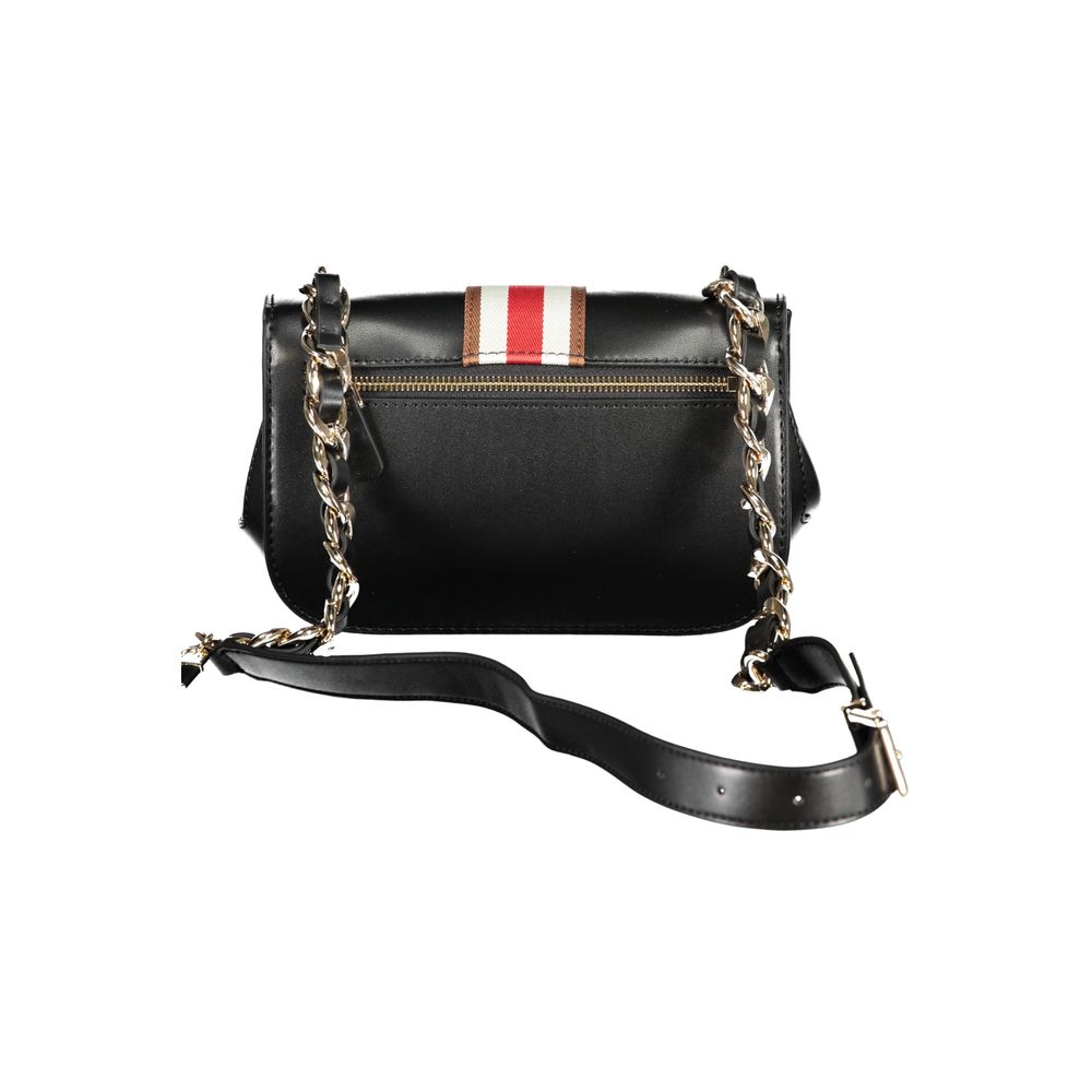 Guess Jeans Nero Poliuretano Women Handbag