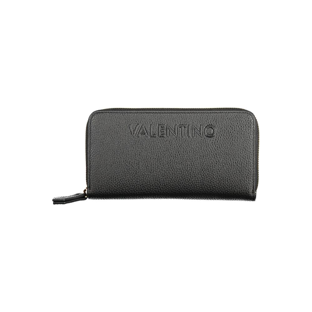 Nero Poliuretano Women Wallet