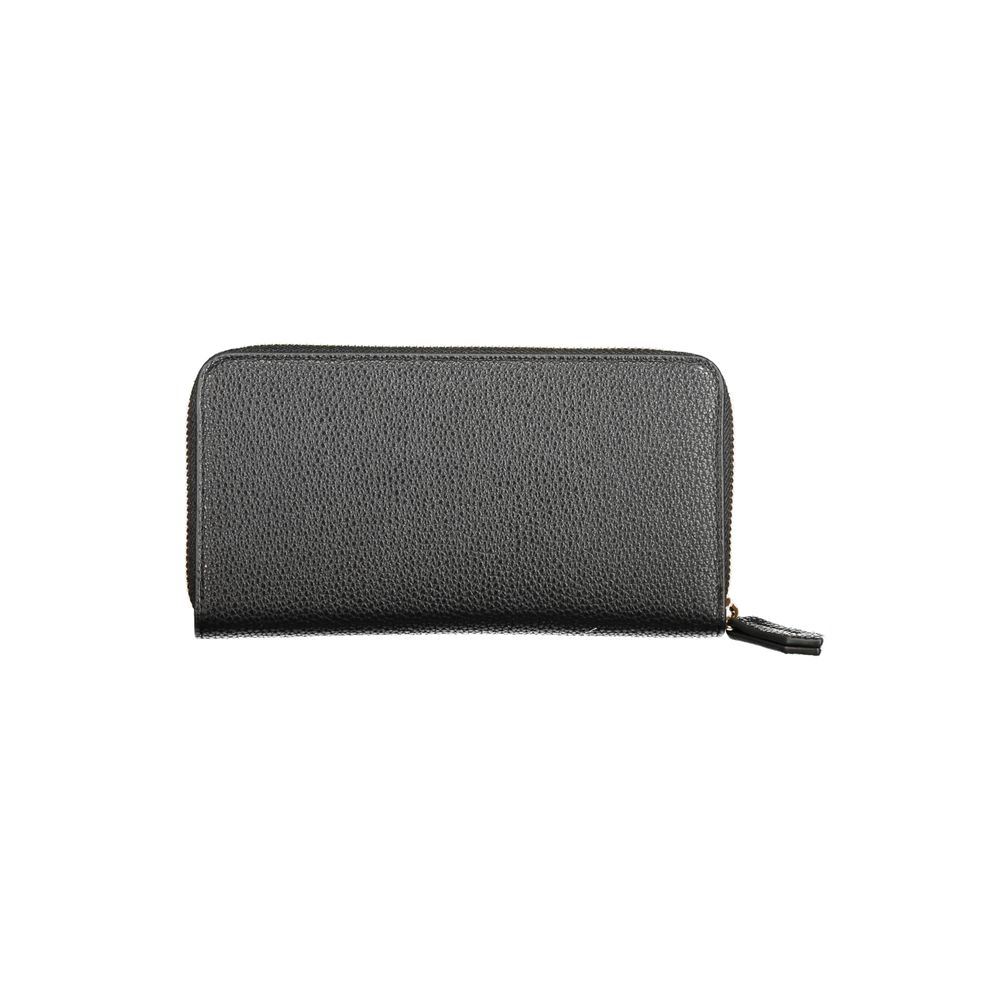 Nero Poliuretano Women Wallet