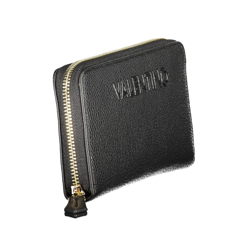 Nero Poliuretano Women Wallet