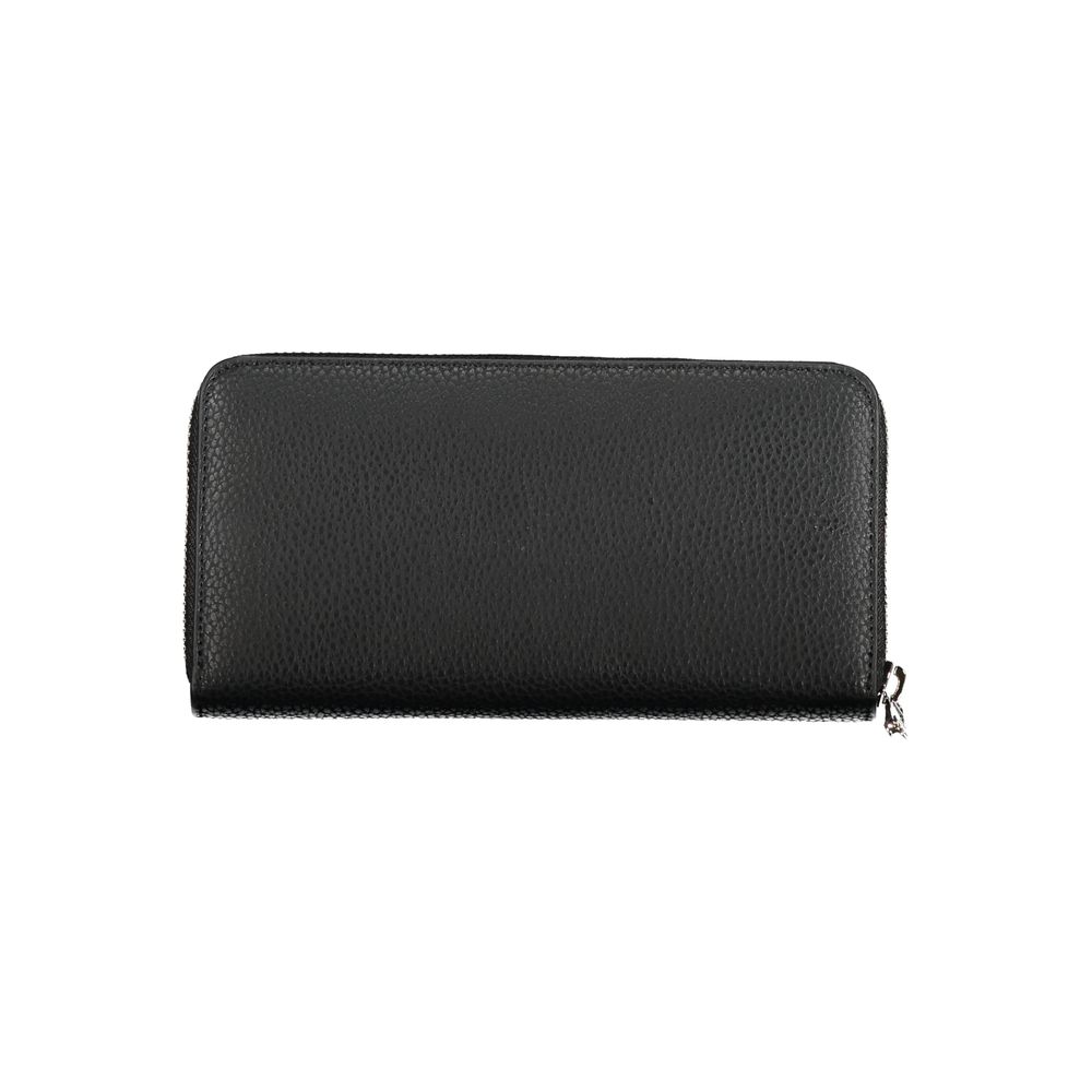 Nero Poliuretano Women Wallet