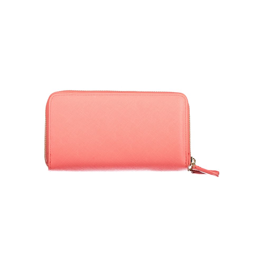 Rosa Poliuretano Women Wallet