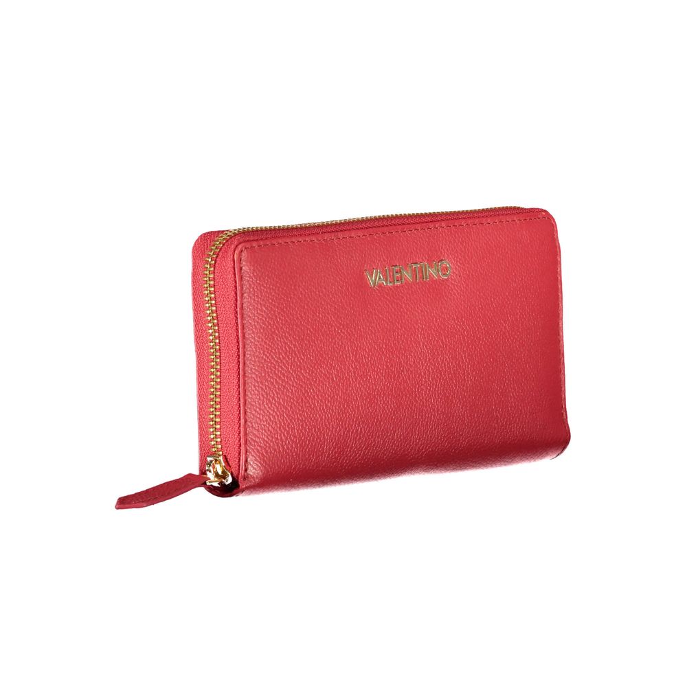 Rosso Polyurethane Women Wallet