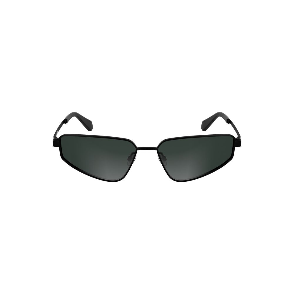 Black Metal Women Sunglass