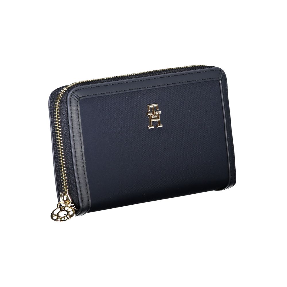Blu Polyester Women Wallet