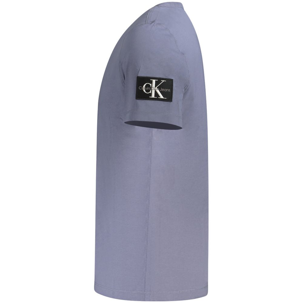 Calvin Klein Blue Cotton Men's T-Shirt