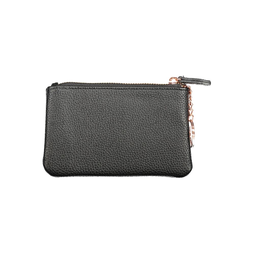 Nero Polyurethane Women Wallet