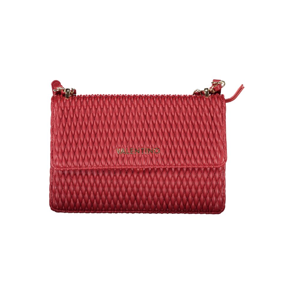 Rosso Poliuretano Women Shoulder Bag