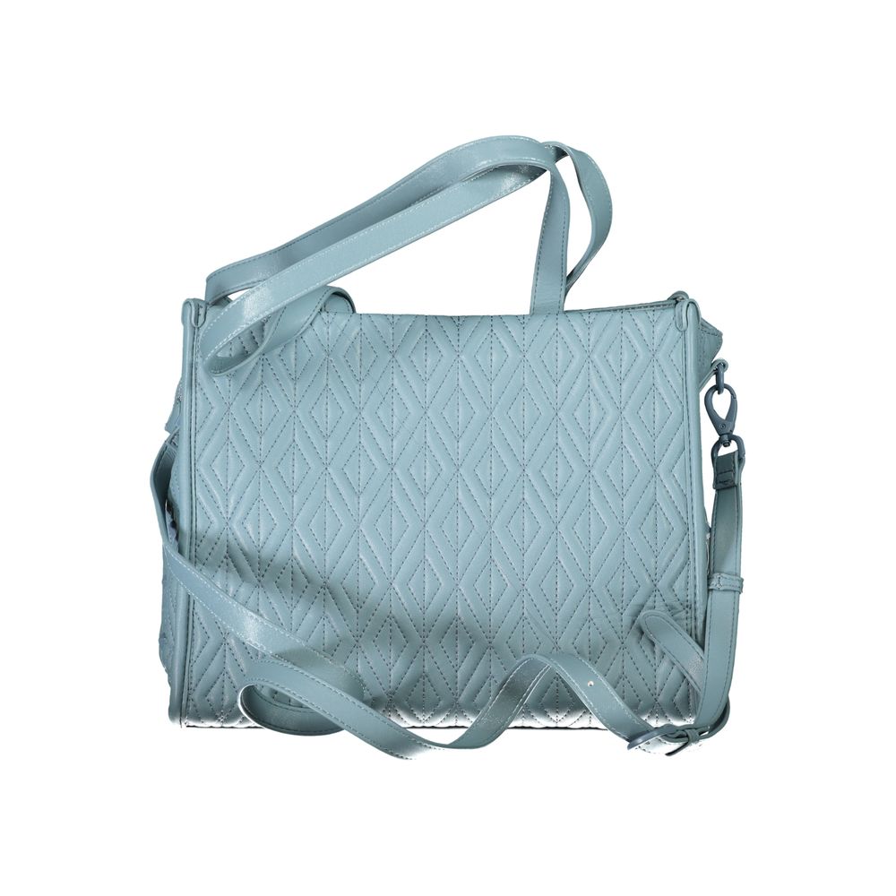 Azzurro Polyurethane Women Handbag
