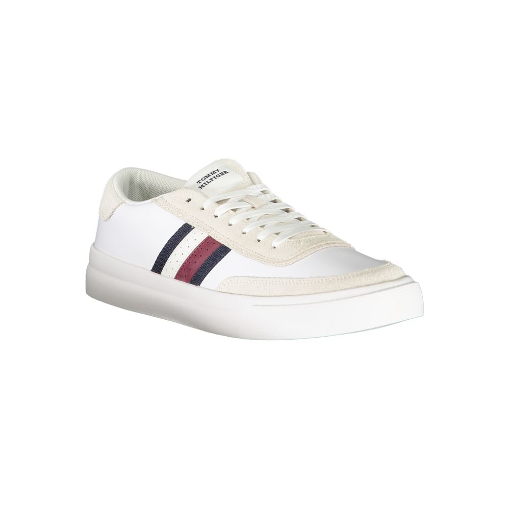 White Leather Men Sneaker