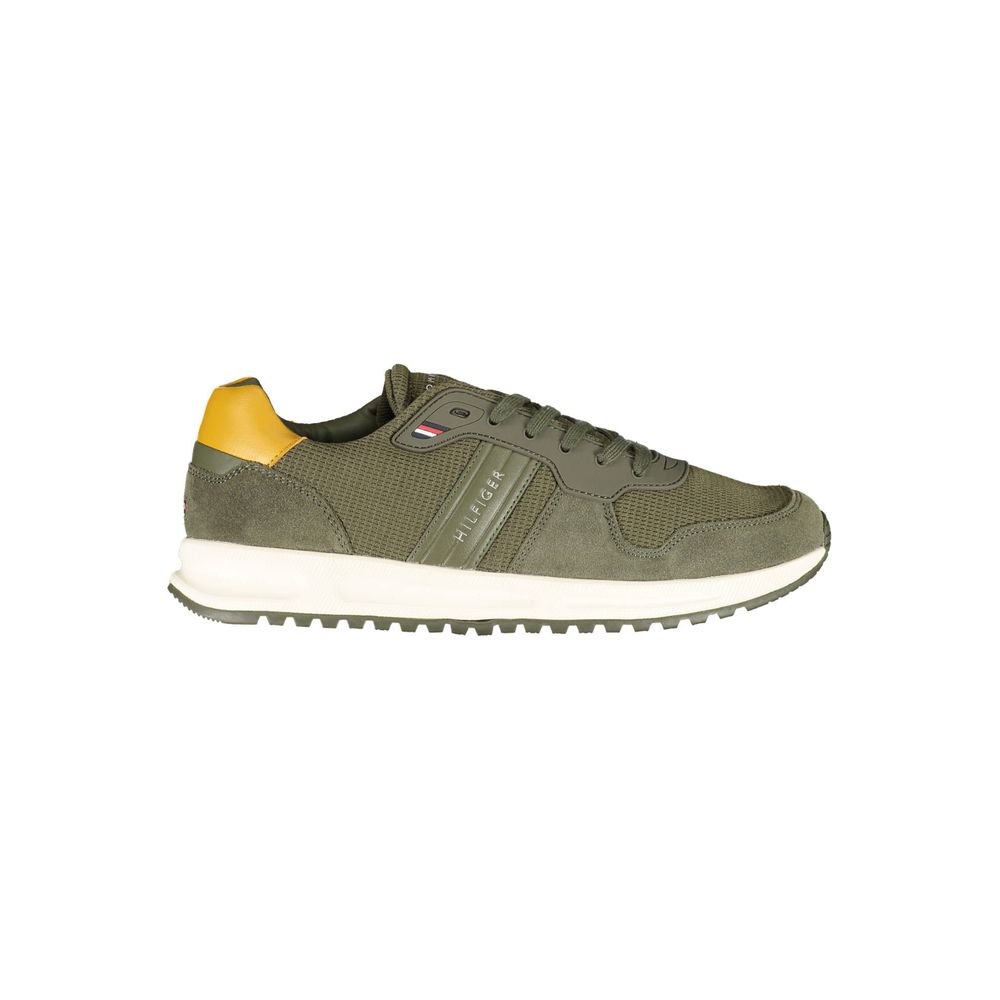 Verde Polyester Men Sneaker