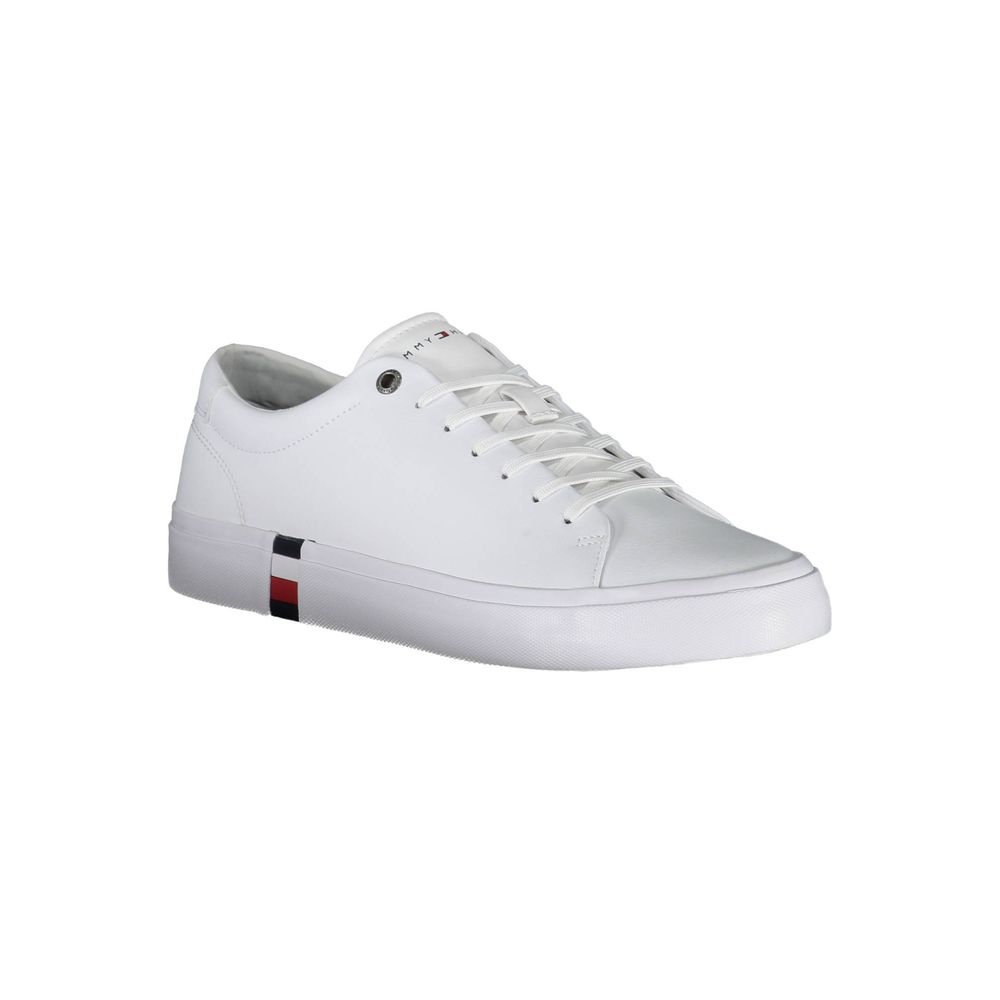 White Leather Men Sneaker