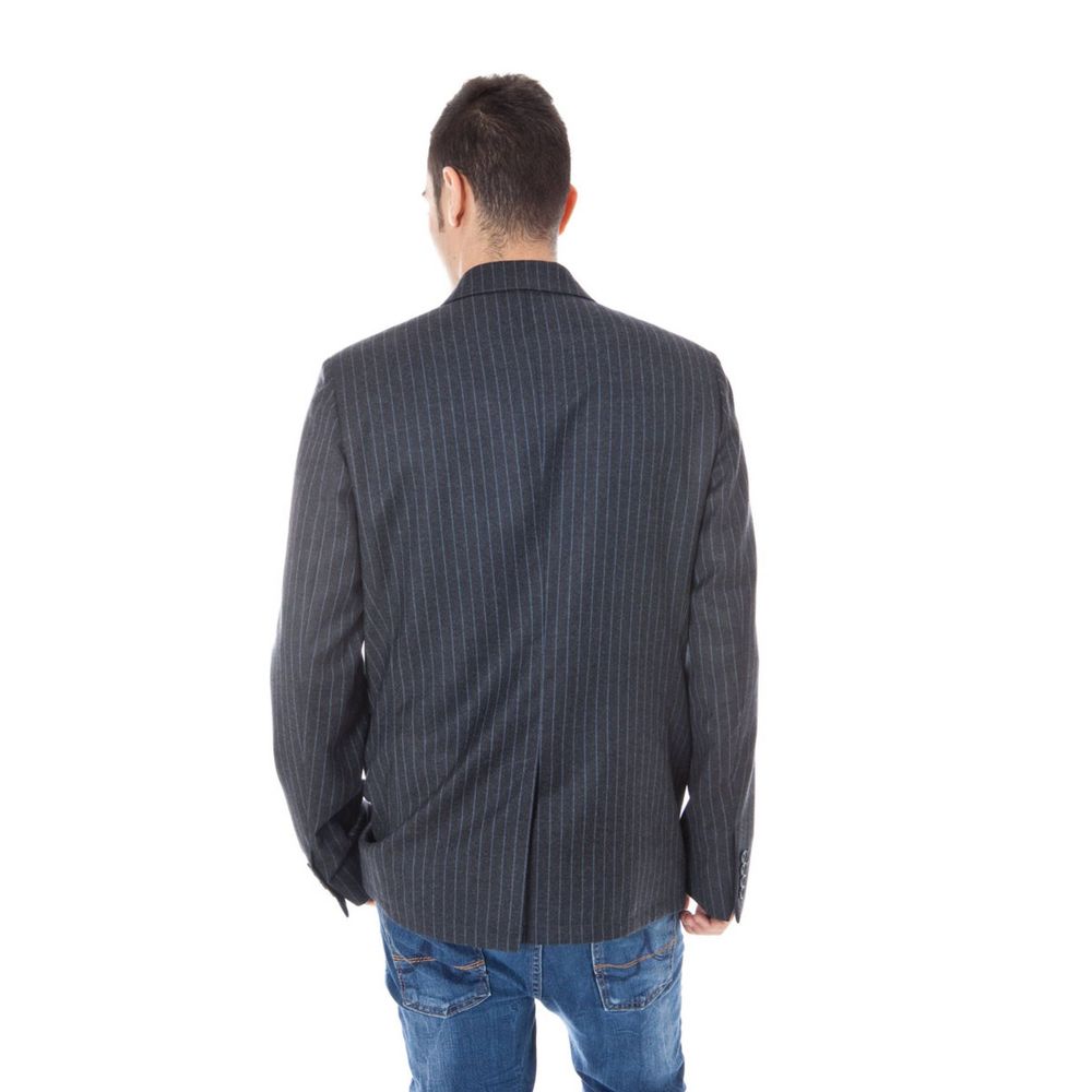 Grigio Wool Men Jacket