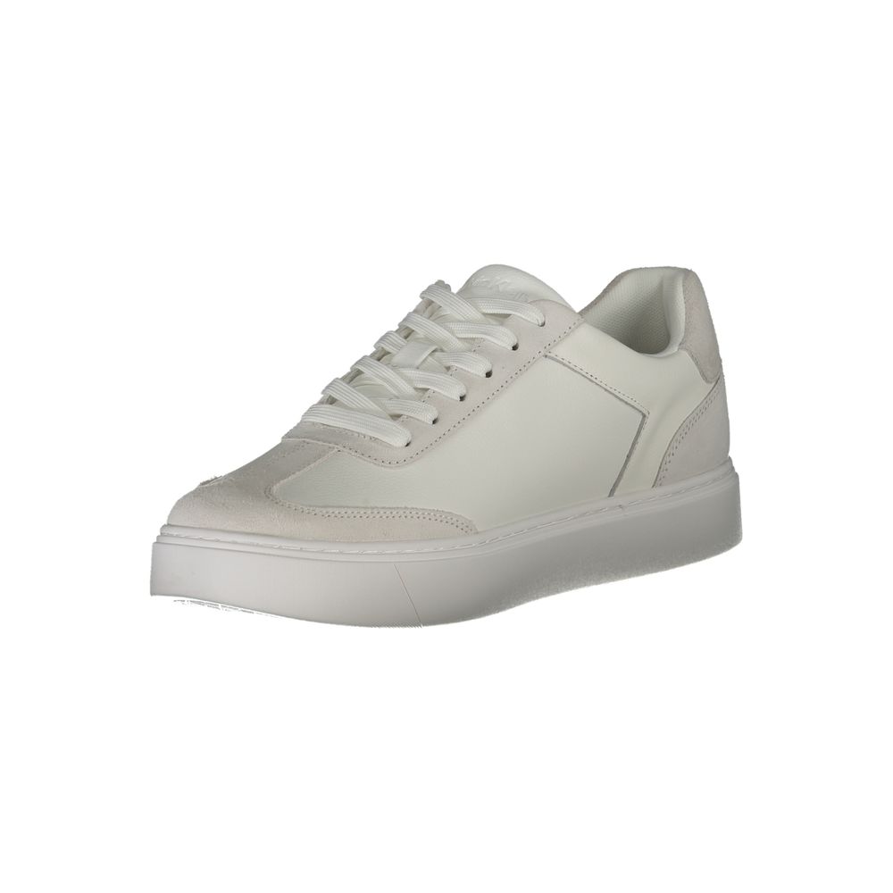 White Leather Men Sneaker
